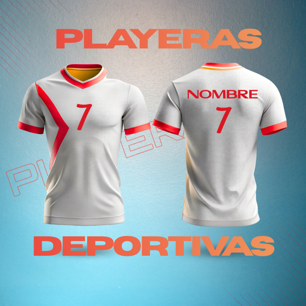 white and red modern sports shirt promotion linkedin post